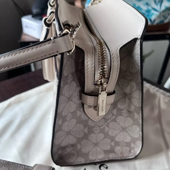 Kate Spade Beige Floral Tote and Wallet Set - Picture 6 of 6